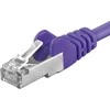 PremiumCord PREMIUMCORD Patch kabelis CAT6a S-FTP, RJ45-RJ45, AWG 26/7 7m fialová