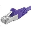 PremiumCord PREMIUMCORD Patch kabelis CAT6a S-FTP, RJ45-RJ45, AWG 26/7 7m fialová