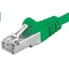 PremiumCord PREMIUMCORD Patch kabelis CAT6a S-FTP, RJ45-RJ45, AWG 26/7 1m zelena
