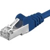 PremiumCord PREMUMCORD FTP kabelis, RJ45-RJ45, AWG 26 / 7 2m mėlyna