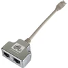 PREMIUMCORD RJ45 skirstytuvas (1 prievadas ISDN + 1 prievadas RJ45 10/100Base T)