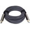 PremiumCord Ultra High Speed ​​​​HDMI 2.1 optinio pluošto kabelis 8K@60Hz, auksinis 20m