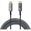 PremiumCord Ultra High Speed ​​​​HDMI 2.1 optinio pluošto kabelis 8K@60Hz, auksinis 20m