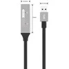 PremiumCord PREMIUMCORD USB 3.2. repeater a prodlužovací kabelis Male-Female, 5Gbps Aliuminio 5m