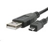 USB kabelis PremiumCord USB-A - miniUSB 2 m Juoda (ku2m2d)