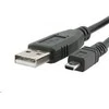 USB kabelis PremiumCord USB-A - miniUSB 2 m Juoda (ku2m2d)