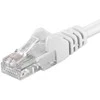PremiumCord jungiamasis kabelis UTP RJ45-RJ45 CAT6 1,5 m, baltas