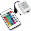 Prescot RGB LED juostų valdiklis su infraraudonųjų spindulių pulteliu 72W PR-RGB-72-24K-IR