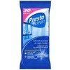 Presto Valymo šluostės + skystis 2in1 langams ir veidrodžiams, 1 pakuotė - 30 vnt.
