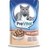 PREVITAL lašiša padaže - šlapias kačių ėdalas - 100 g