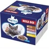 PREVITAL Cat Food Megabox su ėriena, jautiena, triušiena, and vištiena in Gravy - Wet Cat Food - 24 x 100g