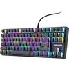 PREYON Raudona Blitz Claw TKL laidinė mechaninė klaviatūra (US, Gateron Raudona)