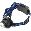 GTV LED žibintas su 2xAAA baterija, 6W, 350lm, 6400K, 275m, IP44, juodas