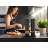 ELDOM ZMP5 BATTERY-POWERED PEPPER AND SALT GRINDER SET WITH STAND, Juodas