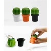 Prieskonių malūnėlis Qualy Młynek do soli lub pieprzu Tasty Cactus juoda-žalia 10252-BK-GN