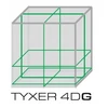 PRO LASER WIELOLINIOWY TYXER 4DG PLUS