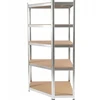 Regał Lentyna Kampinė metalinė presuojama lentyna, 5 vnt., 180×90×90×40, 175 kg, cinkuota