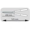 Nożyce Gyvatvorių žirklės 200/540 mm proline
