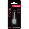 Końcówka Antgalis su magnetiniu dangteliu, 1/4", 6 kampų, 13 mm, 1 vnt. prolino
