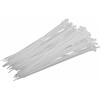 ‎Opaski Nailoniniai kabelių raiščiai (balti), 2,5x200 mm, 100 vnt., proline