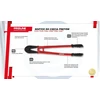 Nożyce Varžtų žirklės 450 mm/18", skersmuo 8 mm/6 mm, chromas, hrc58-62, prolinas