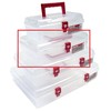 Organizer Organizatorius su rankena, 5 skyriai, 295x195x85, proline