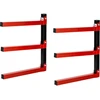 Półka składana potrójna,wspornik,2vnt.,381x431mm,proline