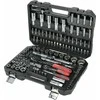 Zestaw Rinkinys 113 galvučių rinkinys, dviejose šešiakampėse, CRV, S2, 1/2", 1/4", BMC, Proline