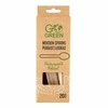 Gogreen Wooden spoons Go Žalias 20 pcs/0,07kg