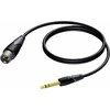 Kabelis Procab Jack 6.3mm - XLR 10m juodas (1KPCL069)