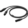 Kabelis Procab XLR - XLR 1.5m juoda (PRA736/1.5)