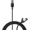 Procab PROCAB CSD560B/3 Plonas tinklo kabelis - CAT6A RJ45 - RJ45 U/UTP, juodos spalvos - 3 m