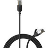 Procab PROCAB CSD560B/5 Plonas tinklo kabelis - CAT6A RJ45 - RJ45 U/UTP, juodos spalvos - 5 m