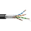 Procab PROCAB CSD570B/2 Slimline tinklo kabelis - CAT7 RJ45 U/FTP juoda versija - 2 metrai