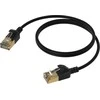 Procab PROCAB CSD570B/5 Slimline tinklo kabelis - CAT7 RJ45 U/FTP juoda versija - 5 metrai