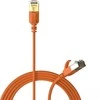 Procab PROCAB CSD570OR/1.5 Slimline tinklo kabelis – CAT7 RJ45 U/FTP oranžinė versija – 1,5 metro