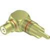 Procab PROCAB VC215 AV adapterio adapteris iš RCA/Cinch kištuko iki RCA/Cinch lizdo - kampinis (90°), pora