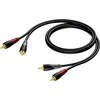 Procab Kabelis 2X RCA/CINCH kištukas – 2X RCA/CINCH kištukas 5 M – CLA800/5