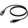 Procab XLR kištukas - XLR vidinis kabelis 0,5 m - CLA901/0,5