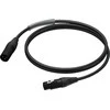 Procab Kabelis XLR kištukas – XLR lizdas – Ultraflex 0,5 m –PRA901/0,5