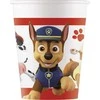 Globos Europe Bv PROCOS Paw Patrol Popieriniai puodeliai - Komanda - talpa 200 ml vieno dydžio