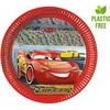 Globos Europe Bv PROCOS Popierinės lėkštės Cars 3, 23cm, 8 vnt (be plastiko)