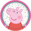 PROCOS Talerz Anagram Peppa Pig 8szt.18cm vienas dydis