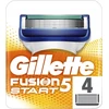 Procter GILLETTE Fusion5 Start Peiliukai keičiami skustuvo priedai vyrams 1 pak. - 4 vnt.