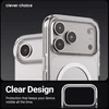 Dėklas Crong Clear MAG Cover - Case MagSafe Apple iPhone 17 Pro Max transparent