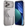 Dėklas Crong Clear MAG Cover - Case MagSafe Apple iPhone 17 Pro Max transparent