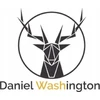 Daniel Washington prekės ženklo logotipas su elniu