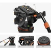 Profesionalus K&F filmavimo trikojis su oleohidrauline galvute 192cm / KF09.147