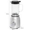Profi Cook ProfiCook 501207 mixer Stand mixer 1200 W Nerūdijantis plienas