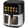 Gruzdintuvė Profi Cook ProfiCook PC-FR 1286 H fryer Single 6.5 L Stand-alone 1700 W Hot air fryer Juodas, Nerūdijantis plienas